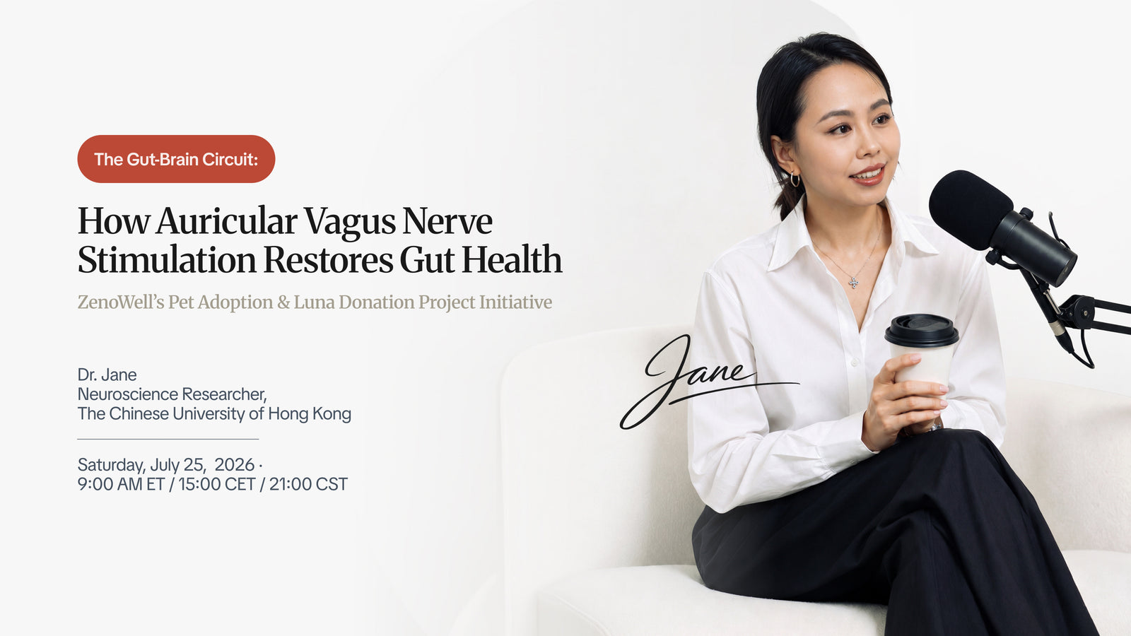 Dr. Jane discussing auricular vagus nerve stimulation