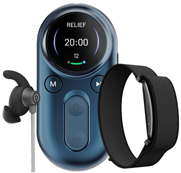 Set ZenoWell Luna Plus bleu avec Zenoband Mobi
