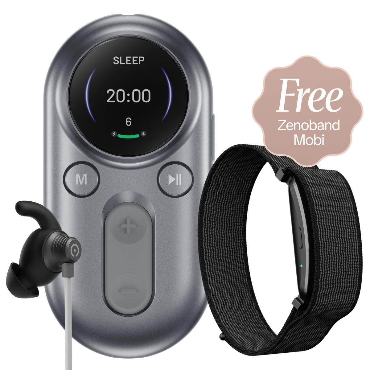 ZenoWell Luna Plus — Smarte Vagusnervstimulation für Schlaf und Stress