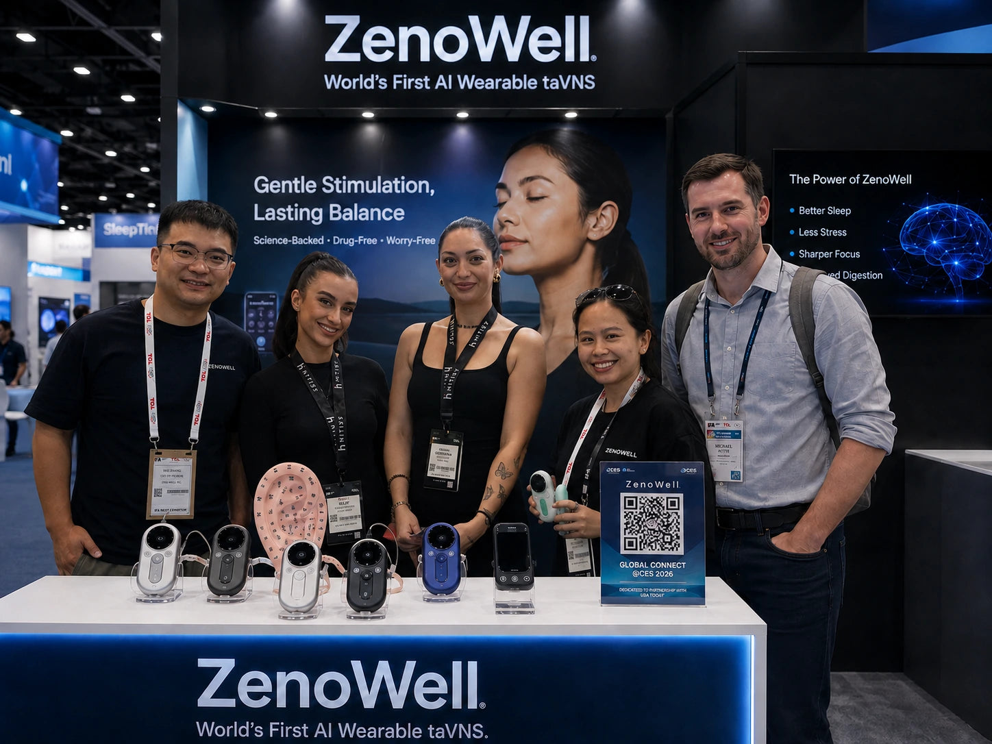 ZenoWell team meeting with visiting researchers